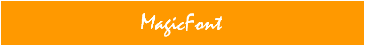Text Box: MagicFont
