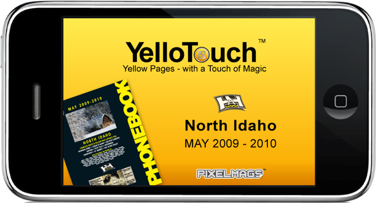 YelloTouch iPad iPhone Directory Publishing Yellow Magic
